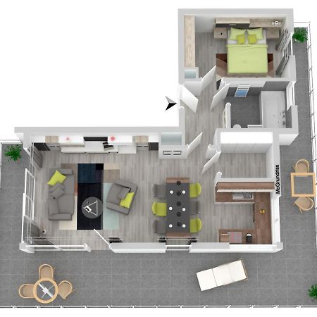 Penthouse Lebierre 호텔 말메디 외부 사진