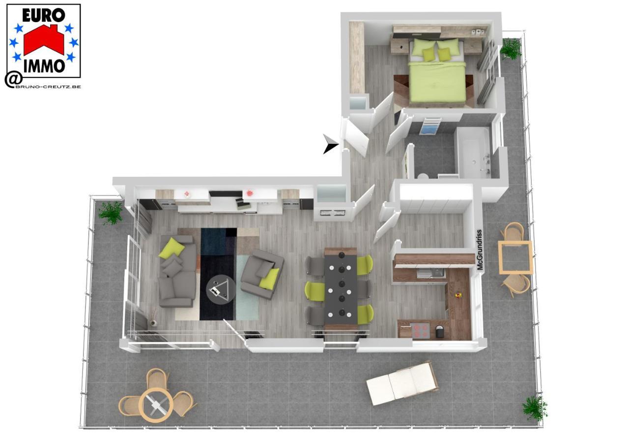 Penthouse Lebierre 호텔 말메디 외부 사진